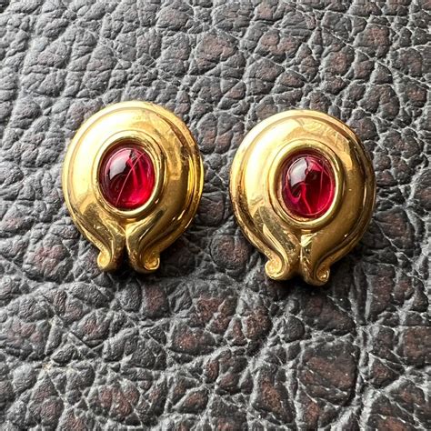 fendi clip on earrings|genuine fendi earrings.